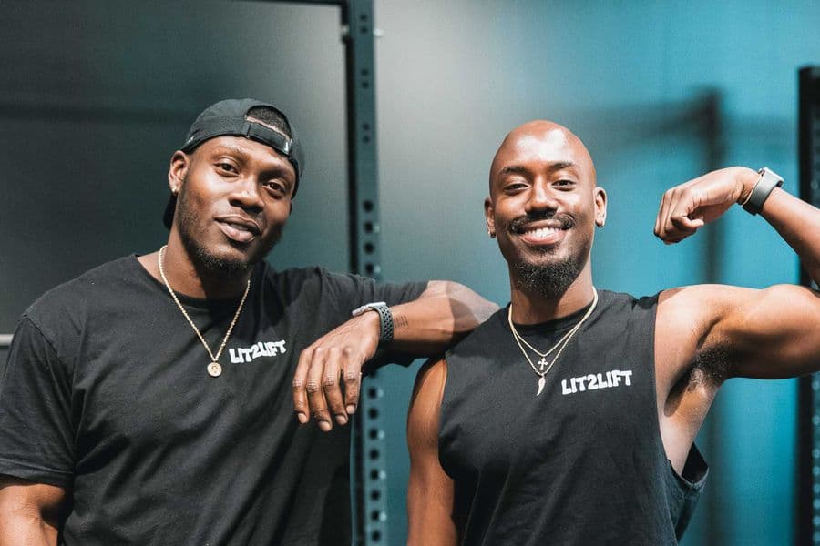Lit2Lift founders Darren and Jonady bringing high-energy workouts to Boston.
